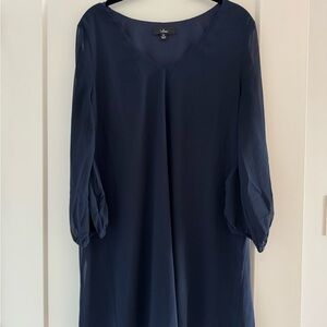 Lulu’s Navy Blue long sleeve dress
